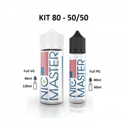 Kit 80 - 50/50 Nic Master